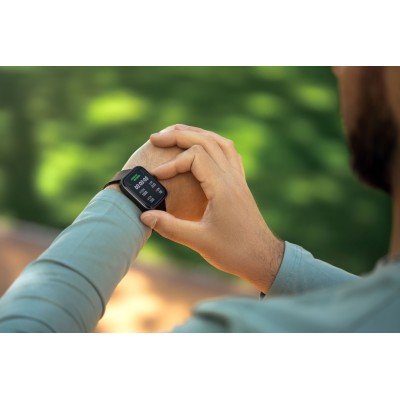 Смарт-годинник 2E Alpha SQ Music Edition 46мм, 1.78", 368x448, AMOLED, BT 5.2, Чорний (2E-CWW40BK)