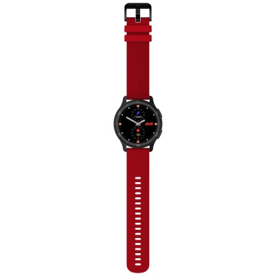 Смарт-годинник 2E Motion GT2 47мм, 1.32", 360x360, BT 5.2, Чорно-червоний (2E-CWW21BKRD)