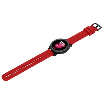 Смарт-годинник 2E Motion GT2 47мм, 1.32", 360x360, BT 5.2, Чорно-червоний (2E-CWW21BKRD)