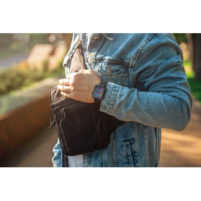 Смарт-годинник 2E Wave Plus 47мм, 1.8", 240x286, BT 5.3, Чорний (2E-CWW12BK)