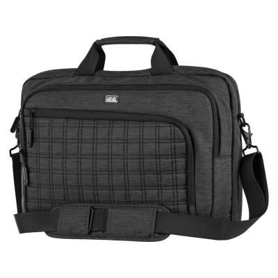 Сумка 2E CrossSquares 16", чорна (2E-CBN9198BK)