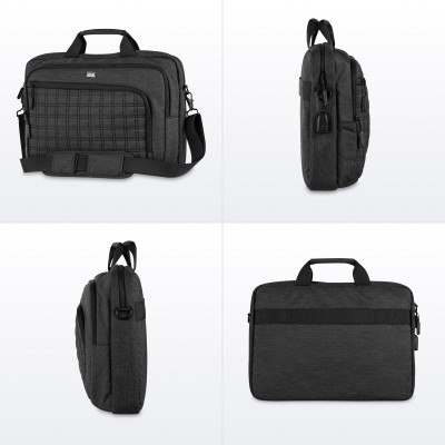 Сумка 2E CrossSquares 16", чорна (2E-CBN9198BK)