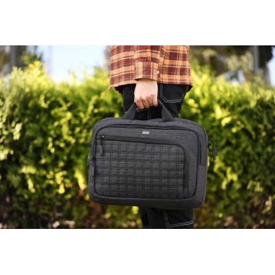 Сумка 2E CrossSquares 16", чорна (2E-CBN9198BK)