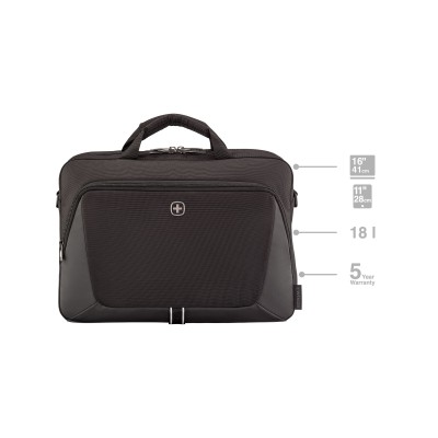 Сумка для ноутбука Wenger, XE Brief 16", чорна (653300)
