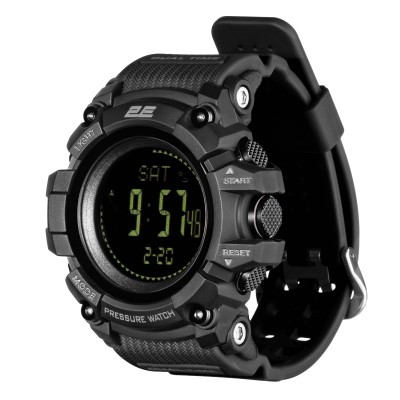 Тактичний годинник 2E Armor GT Black з компасом та крокоміром (2E-TCW20BK)