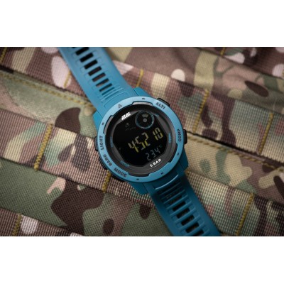 Тактичний годинник 2E Delta X Blue з компасом та крокоміром (2E-TCW10BL)