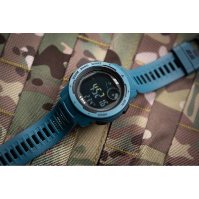 Тактичний годинник 2E Delta X Blue з компасом та крокоміром (2E-TCW10BL)