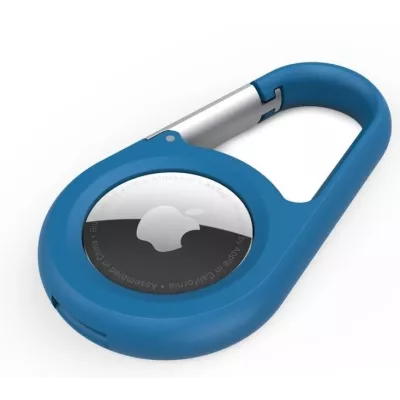Тримач Belkin Secure Holder Carabiner AirTag (MSC008BTBL) синій