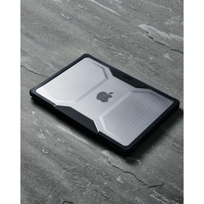 Чохол UAG для MacBook Air 15"(2023-2025), Plyo, Ice/Black (134414114340)