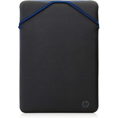 Чохол для ноутбука HP, Protective Reversible, 14", неопрен, чорний/синій (2F1X4AA)