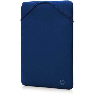 Чохол для ноутбука HP, Protective Reversible, 15.6", неопрен, чорний/синій (2F1X7AA)
