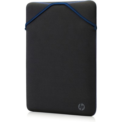 Чохол для ноутбука HP, Protective Reversible, 15.6", неопрен, чорний/синій (2F1X7AA)