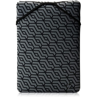 Чохол для ноутбука HP, Reversible Protective, 14", неопрен, чорний/геометричний (2F2L4AA)