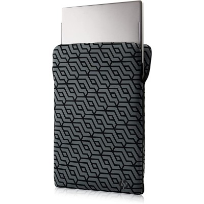 Чохол для ноутбука HP, Reversible Protective, 14", неопрен, чорний/геометричний (2F2L4AA)
