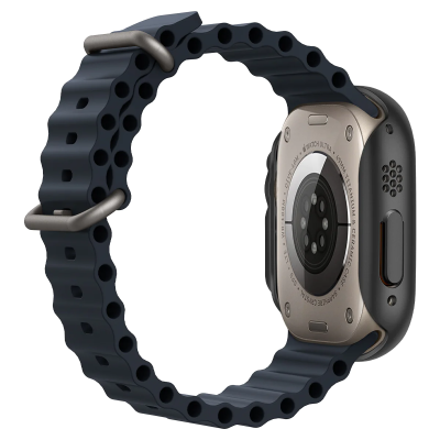 Чохол-накладка Spigen для Apple Watch Ultra (49mm), Thin Fit, Black (ACS05458)
