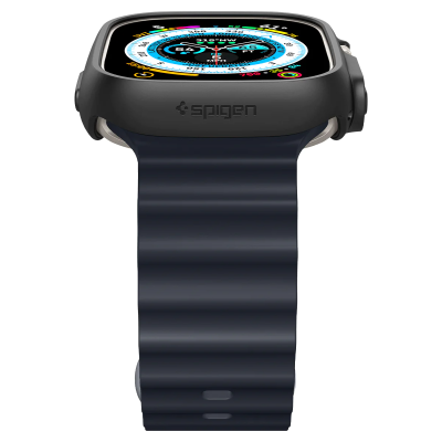 Чохол-накладка Spigen для Apple Watch Ultra (49mm), Thin Fit, Black (ACS05458)