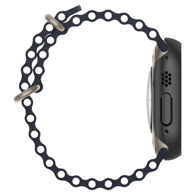 Чохол-накладка Spigen для Apple Watch Ultra (49mm), Thin Fit, Black (ACS05458)