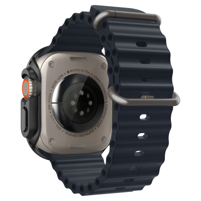 Чохол-накладка Spigen для Apple Watch Ultra (49mm), Thin Fit, Black (ACS05458)