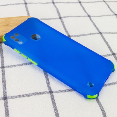 TPU чехол Ease Glossy Buttons Full Camera для TECNO POP 4 Pro Синий