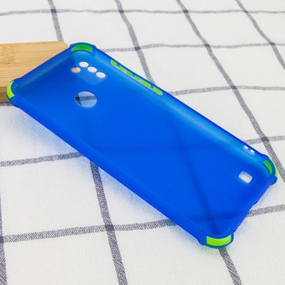 TPU чехол Ease Glossy Buttons Full Camera для TECNO POP 4 Pro Синий