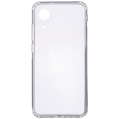 TPU чехол GETMAN Clear 1,0 mm для Samsung Galaxy A03 Core Бесцветный (прозрачный)