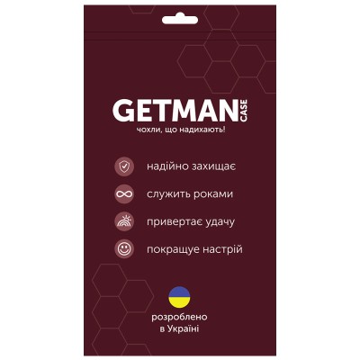TPU чехол GETMAN Clear 1,0 mm для Samsung Galaxy Note 10 Lite (A81) Бесцветный (прозрачный)