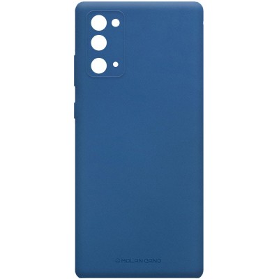 TPU чехол Molan Cano Smooth для Samsung Galaxy Note 20 Синий