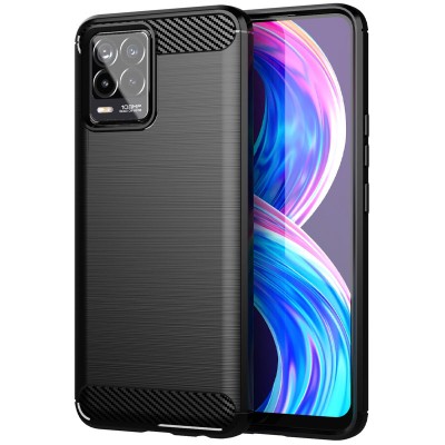 TPU чехол Slim Series для Realme 8 / 8 Pro Черный