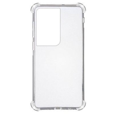 TPU чохол GETMAN Ease logo посилені кути для Samsung Galaxy S23 Ultra Безбарвний (прозорий)