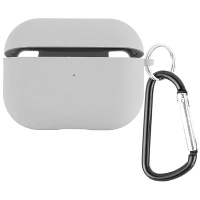 Силіконовий футляр з мікрофіброю для навушників Airpods 3 Сірий / Stone Силіконовий футляр з мікрофіброю для навушників Airpods 3 Сірий / Stone