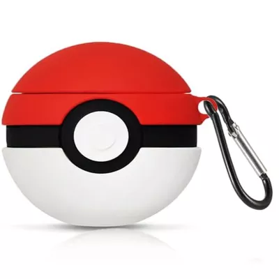 Силіконовий футляр Cartoons&Heroes для навушників AirPods 3 + карабін Покебол