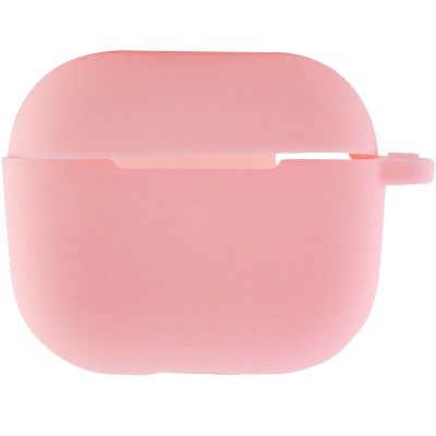 Силіконовий футляр для навушників AirPods 3 Рожевий / Light pink