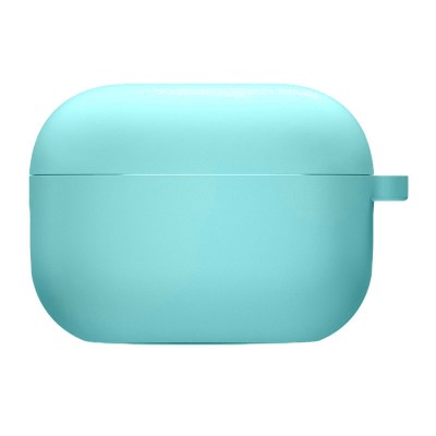 Силіконовий футляр з мікрофіброю для навушників Airpods 4 Бірюзовий / Marine Green Силіконовий футляр з мікрофіброю для навушників Airpods 4 Бірюзовий / Marine Green