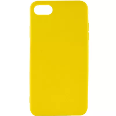 Силіконовий чохол Candy для Apple iPhone 6/6s (4.7") Жовтий