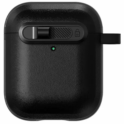 Футляр Frosted для навушників Airpods 1/2 Black