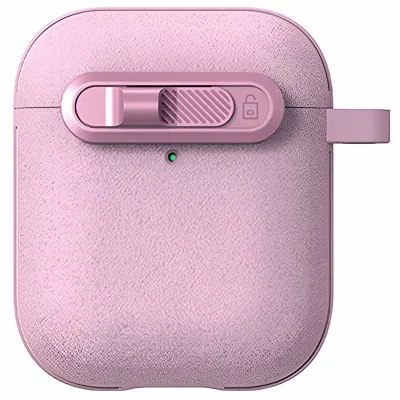 Футляр Frosted для навушників Airpods 1/2 Pink