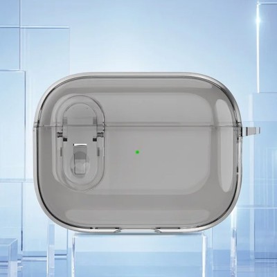 Футляр TPU Colorful для навушників Airpods Pro 2 / Pro Black Футляр TPU Colorful для навушників Airpods Pro 2 / Pro Black