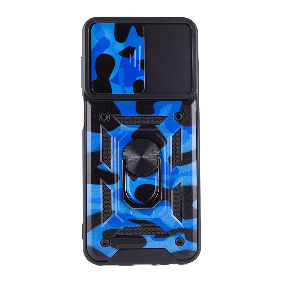 Ударопрочный чехол Camshield Serge Ring Camo для Samsung Galaxy M23 5G / M13 4G Синий / Army Blue Ударопрочный чехол Camshield Serge Ring Camo для Samsung Galaxy M23 5G / M13 4G Синий / Army Blue