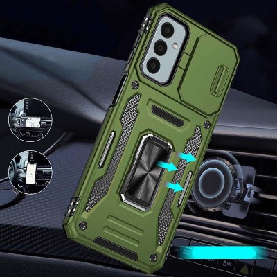 Ударостійкий чохол Camshield Army Ring для Samsung Galaxy A26 5G Оливковий / Army Green