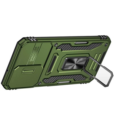 Ударостійкий чохол Camshield Army Ring для Samsung Galaxy A26 5G Оливковий / Army Green