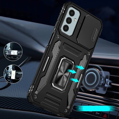 Ударостійкий чохол Camshield Army Ring для Samsung Galaxy A26 5G Чорний / Black