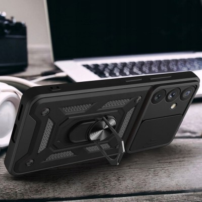 Ударостійкий чохол Camshield Serge Ring для Samsung Galaxy A36 5G Чорний