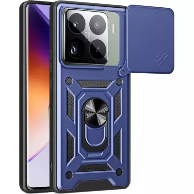 Ударостійкий чохол Camshield Serge Ring для Xiaomi 15 Pro Синій