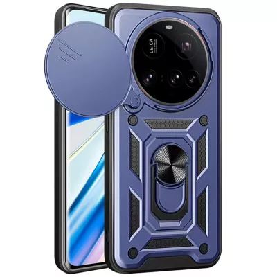 Ударостійкий чохол Camshield Serge Ring для Xiaomi 15 Ultra Синій