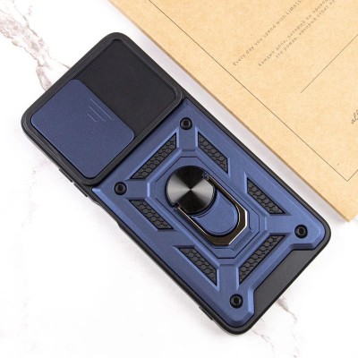 Ударостійкий чохол Camshield Serge Ring для Xiaomi Poco X7 Pro Синій