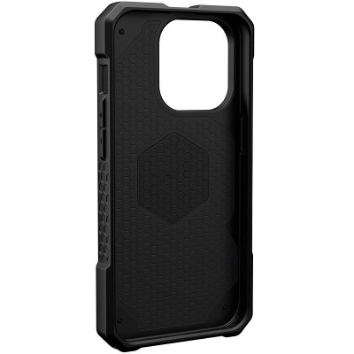 Ударостійкий чохол UAG Monarch Pro with MagSafe Leather для Apple iPhone 15 Plus / 14 Plus (6.7") Синій