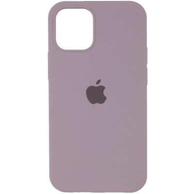 Чехол Silicone Case Full Protective (AA) для Apple iPhone 13 mini (5.4") Серый / Lavender