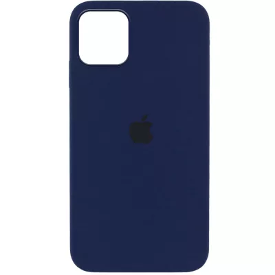 Чехол Silicone Case Full Protective (AA) для Apple iPhone 13 mini (5.4") Синий / Deep navy