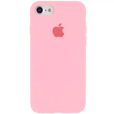 Чехол Silicone Case Full Protective (AA) для Apple iPhone 6/6s (4.7") Розовый / Pink