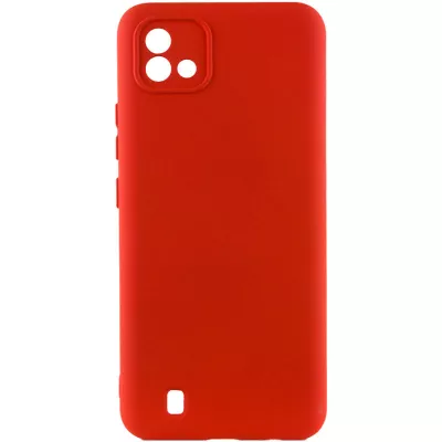 Чехол Silicone Cover Lakshmi Full Camera (A) для Realme C11 (2021) Красный / Red
